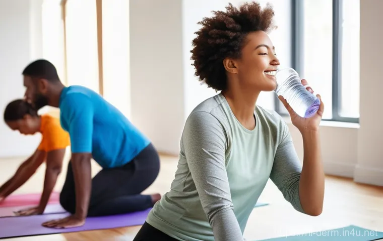 피부과 시술 유지 기간 - **Prompt:** A radiant woman in her early 30s, with a healthy, glowing complexion, standing in a brig...