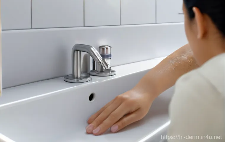 흑색종 피부암 초기증상 - **Prompt 1: Self-Examination for Skin Health**
    "A diverse young adult, approximately 25-30 years...