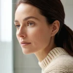 필러와 보톡스 차이점 - **Prompt for Reflecting on Aging Skin:**
    "A close-up, high-resolution photorealistic portrait of...