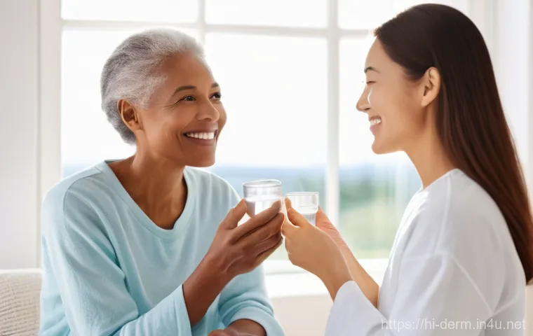 피부과와 성형외과 차이 - **Prompt:** A diverse adult individual (e.g., a woman with subtle rhinoplasty or a man with scar red...